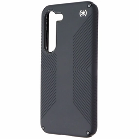 Portable Protection Durable Design Texture Speck Presidio 2 Grip Case for Samsung Galaxy S23 - Black/Black/White