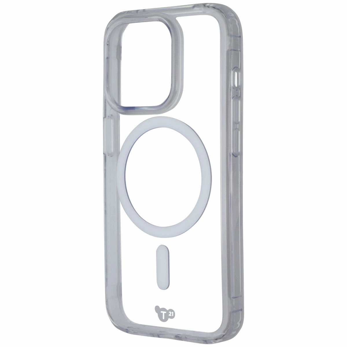 Compact Build Creative Design Tech21 EvoClear Series Case for MagSafe for iPhone 15 Pro - Clear