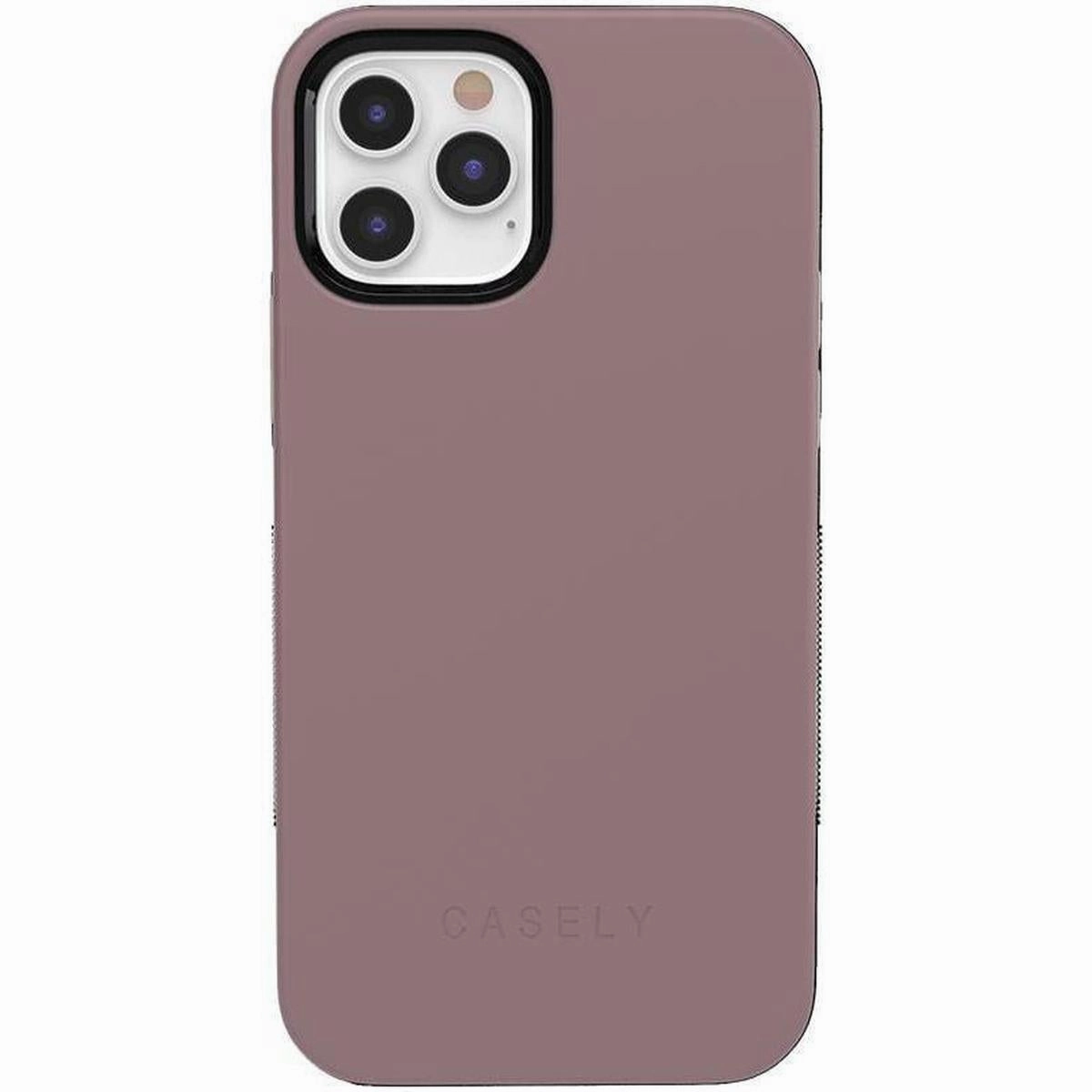 Purple Taupe on Nude | Ultra-Protective Bold Case Tactile Feel