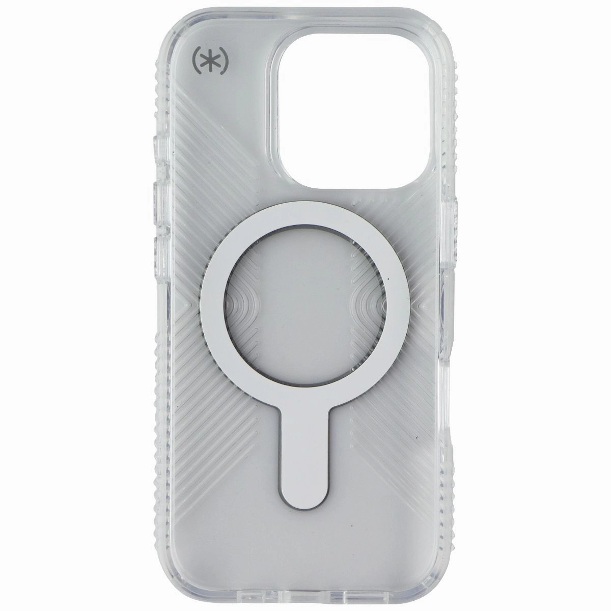 Elegant Touch Presidio Grip Case with ClickLock for MagSafe for Apple iPhone 16 Pro - Clear