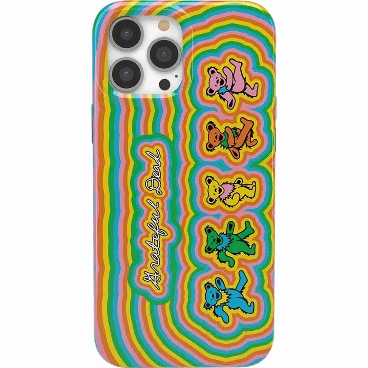In the Groove | Grateful Dead Dancing Bears Case Gloss Finish Soft Interior