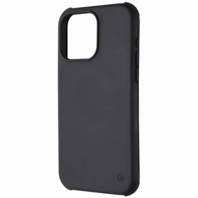 CLCKR G-Form Case for MagSafe for iPhone 15 Pro Max - Carbon Black Minimal Edge Design Smooth Grip Layer