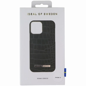 iDeal of Sweden Atelier Case for Apple iPhone 13 - Khaki Croco Outdoor Use