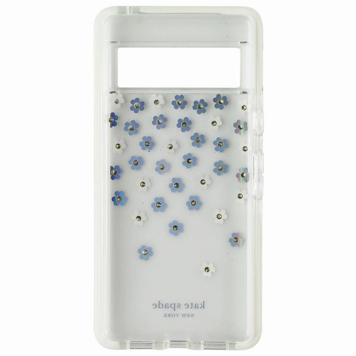 Smooth Fit Comfort Layer Texture Kate Spade New York Defensive Hardshell Case for Pixel 7 - Scattered Flowers