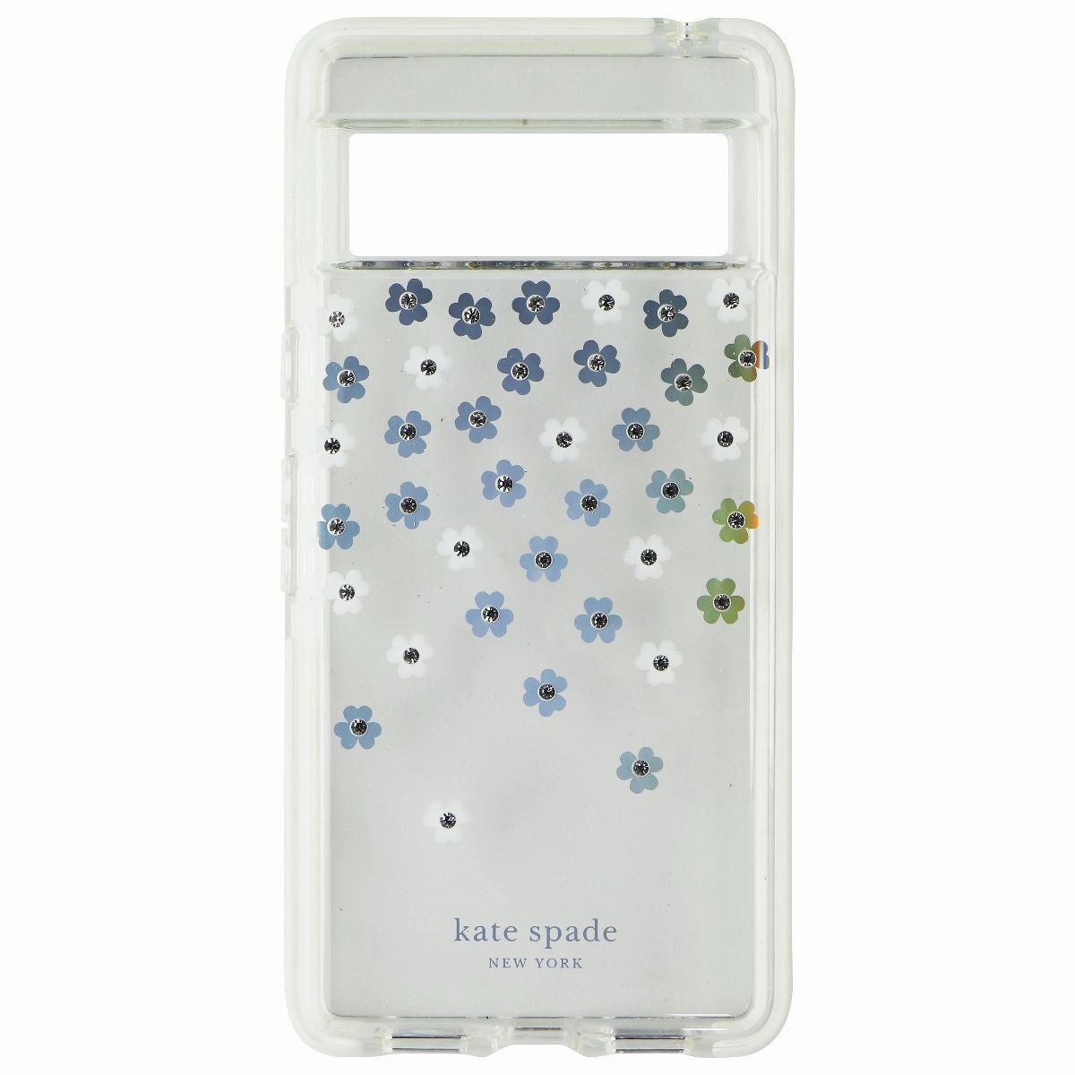 Smooth Pattern Finish Elegant Craft Kate Spade New York Defensive Hardshell Case for Pixel 7 - Scattered Flowers