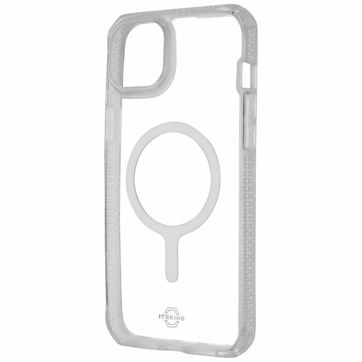 Shock Proof Shock absorption ITSKINS Hybrid_R Clear Series for iPhone 14 Plus - Transparent