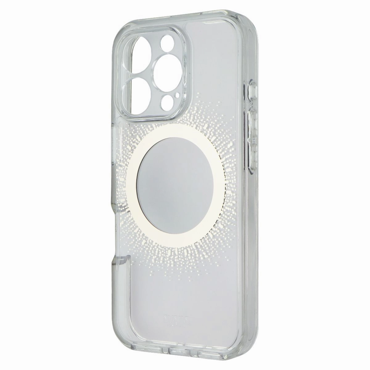 Hybrid Shield Textured Comfort Avana Creations Clear Case for MagSafe for Apple iPhone 16 Pro - Aura Gold