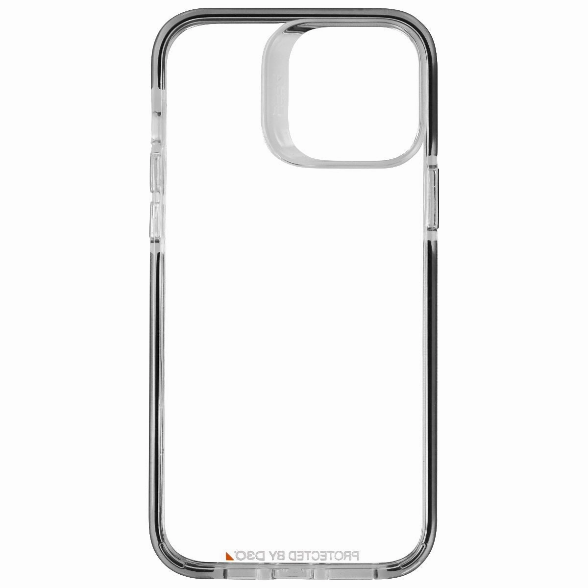 ZAGG Gear4 Santa Cruz Series Case for Apple iPhone 13 Pro Max - Clear/Black Strong Outline