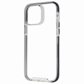 Rugged Look Finish ZAGG Gear4 Santa Cruz Series Case for Apple iPhone 13 Pro Max - Clear/Black