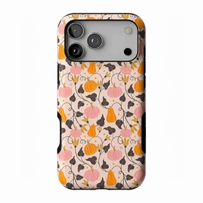Pumpkin Princess | Harvest Vines Case Bold colors Protective Edge