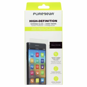 PureGear High-Definition Tempered Glass for Apple iPhone 13 Pro Max - Clear Screen Care Ultra Max