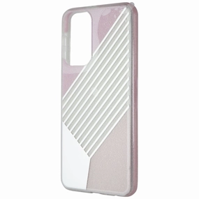 Comfort Design Layer Soft Texture PureGear SlimShell Designer Series Case for Samsung Galaxy A23 5G - Pink Glitter