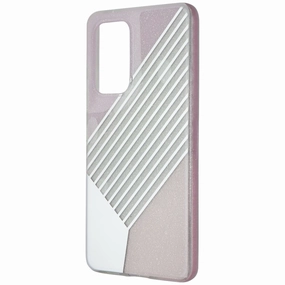 Soft Cushion Soft Grip Finish PureGear SlimShell Designer Series Case for Samsung Galaxy A53 5G - Pink Glitter