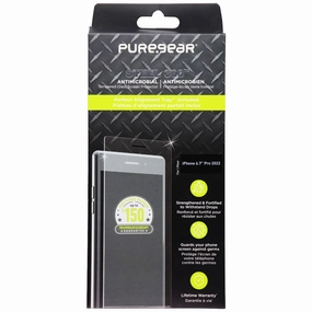 Anti scratch family device protection PureGear Steel 360 Tempered Glass Screen Protector for Apple iPhone 14 Pro Max