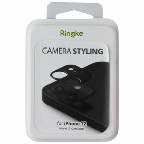 Ringke Camera Styling for Apple iPhone 12 - Black Screen Armor Elite Outdoor Screen Protection