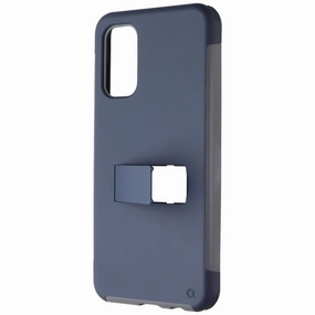 Modern Minimalism QuikCell Advocate Two-Layer Kickstand Case for Samsung Galaxy A13 - Slate Blue