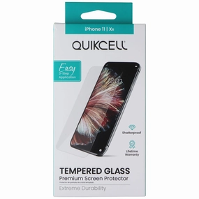 Screen Armor Elite Plus Daily Use Screen Quikcell Tempered Glass Screen Protector for Apple iPhone 11 / XR