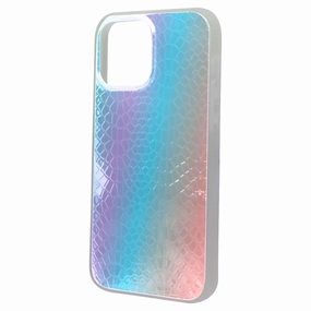Mybat Pro Mood Series Case for Apple iPhone 13 Pro Max - Iridescent Snake Flexible Edge Texture Shock Resistant