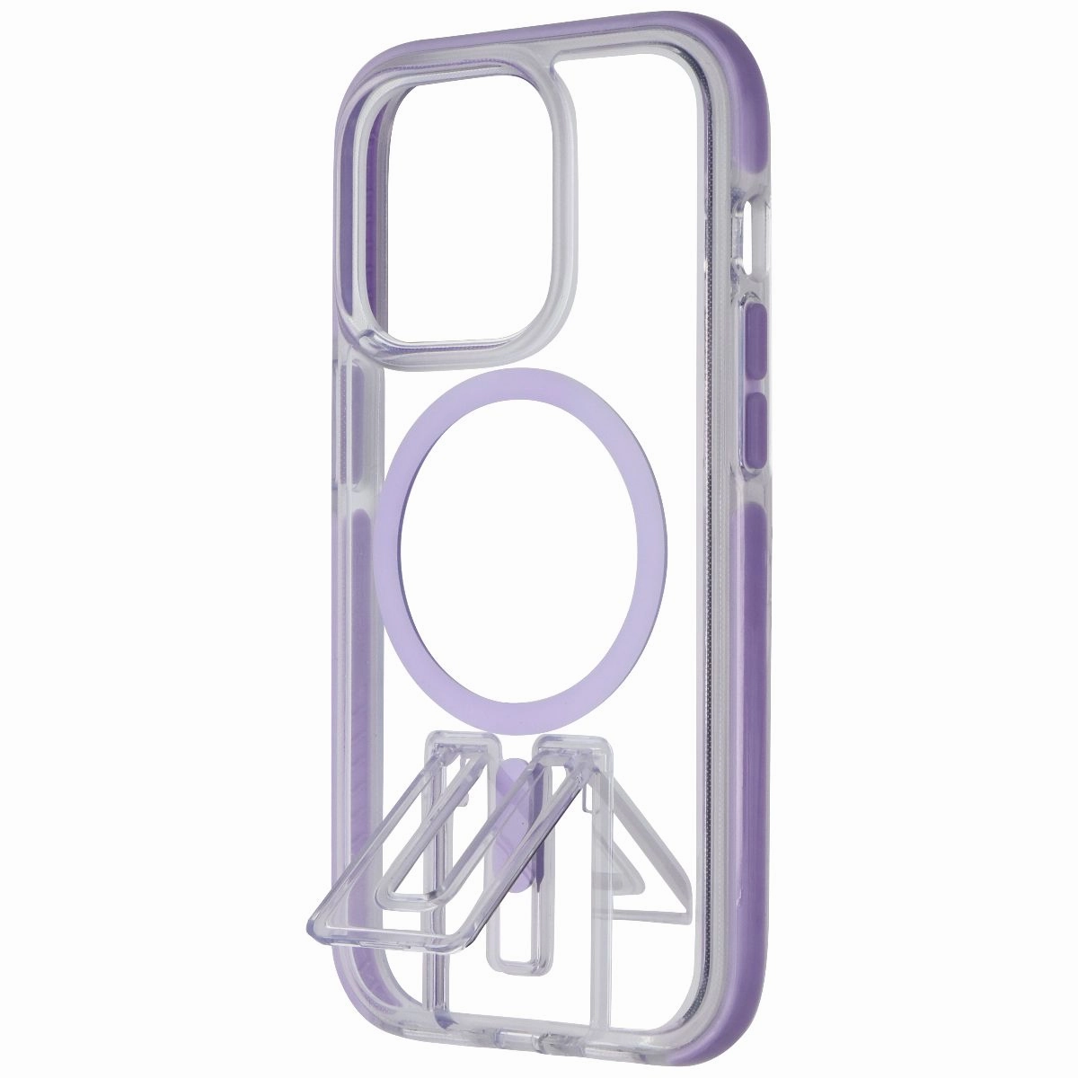 Tech21 Evo Crystal Kick Series Case for MagSafe for Apple iPhone 14 Pro - Lilac Protective Shell