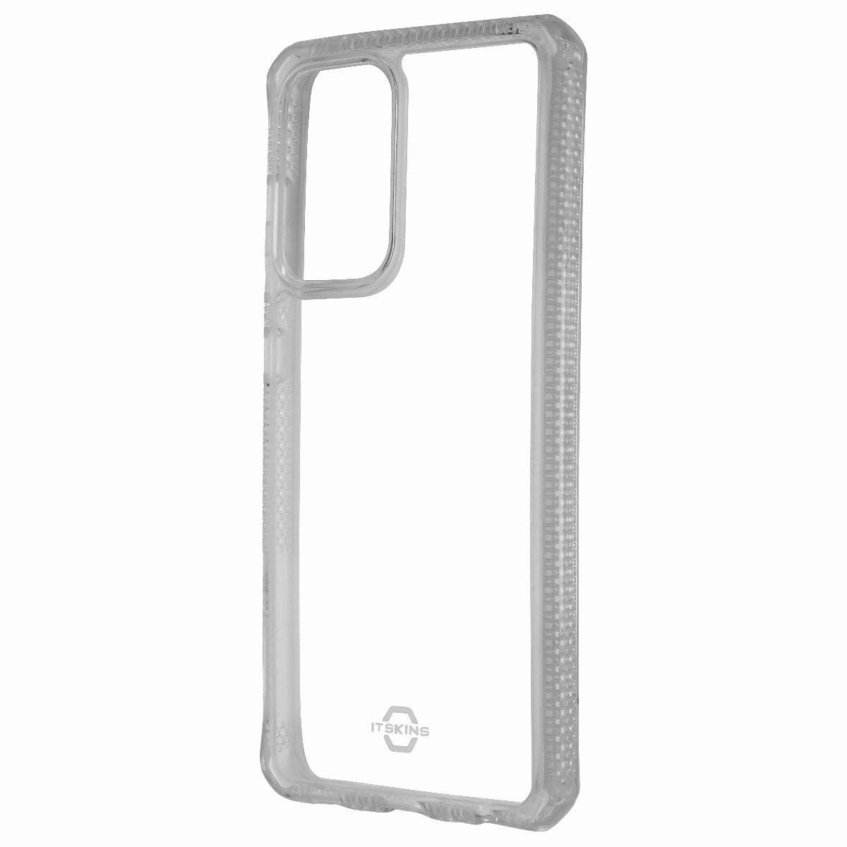 Wear resistant Glossy Texture ITSKINS Hybrid Clear Case for Samsung Galaxy A52 (5G/4G) - Transparent
