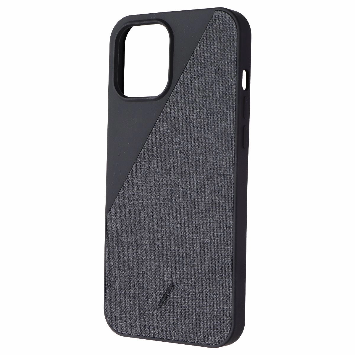 Native Union Clic Canvas Series Case for Apple iPhone 12 Pro Max - Black Premium Surface Finish