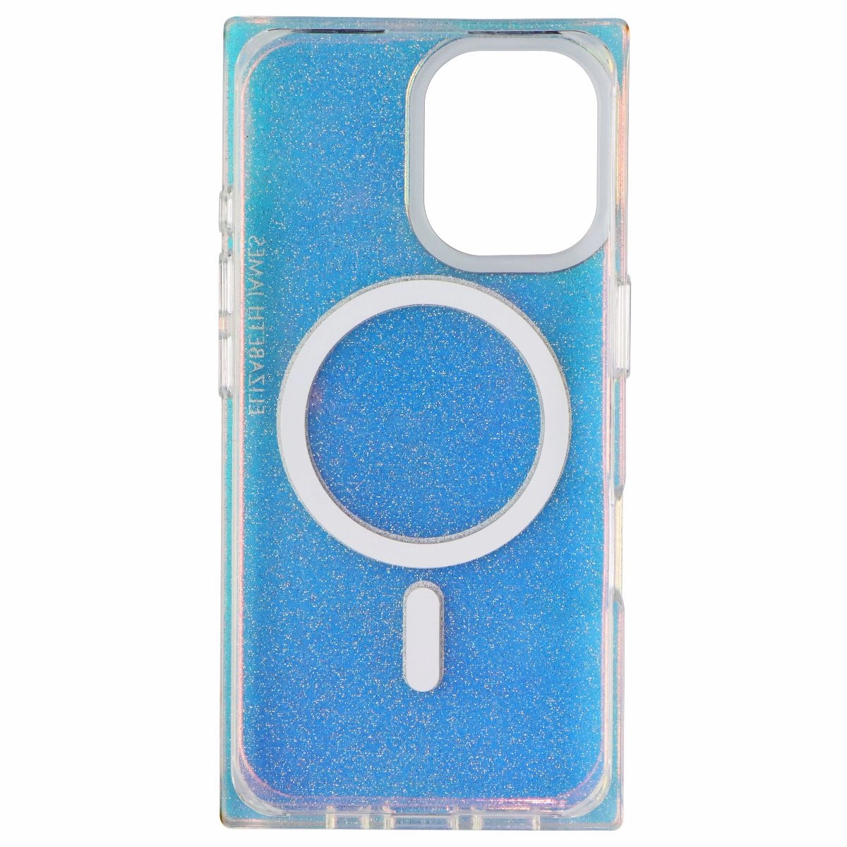 Elizabeth James BLOX Case for MagSafe for Apple iPhone 16 - Iridescent Portable Protection Flexible Grip Form