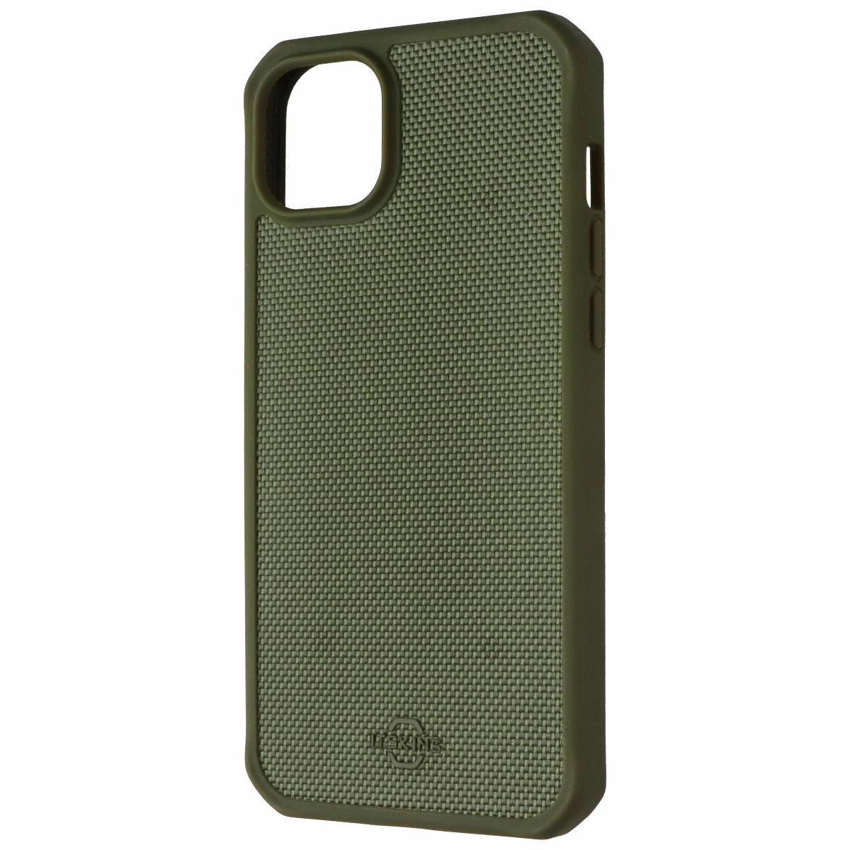 ITSKINS Ballistic_R Nylon Case for MagSafe for iPhone 15 Plus / 14 Plus - Green Modern Minimalism Luxury Look