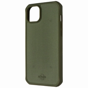 ITSKINS Ballistic_R Nylon Case for MagSafe for iPhone 15 Plus / 14 Plus - Green Modern Minimalism Luxury Look