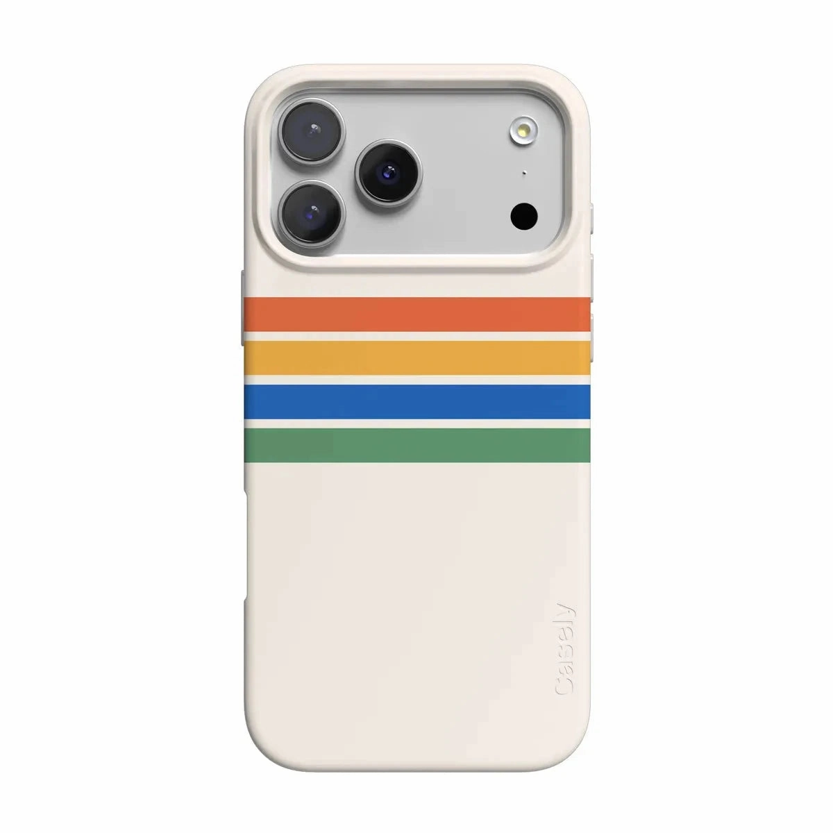 Totally Groovy | Rainbow Stripes Color Block Case Modern Minimalism Luxury Style