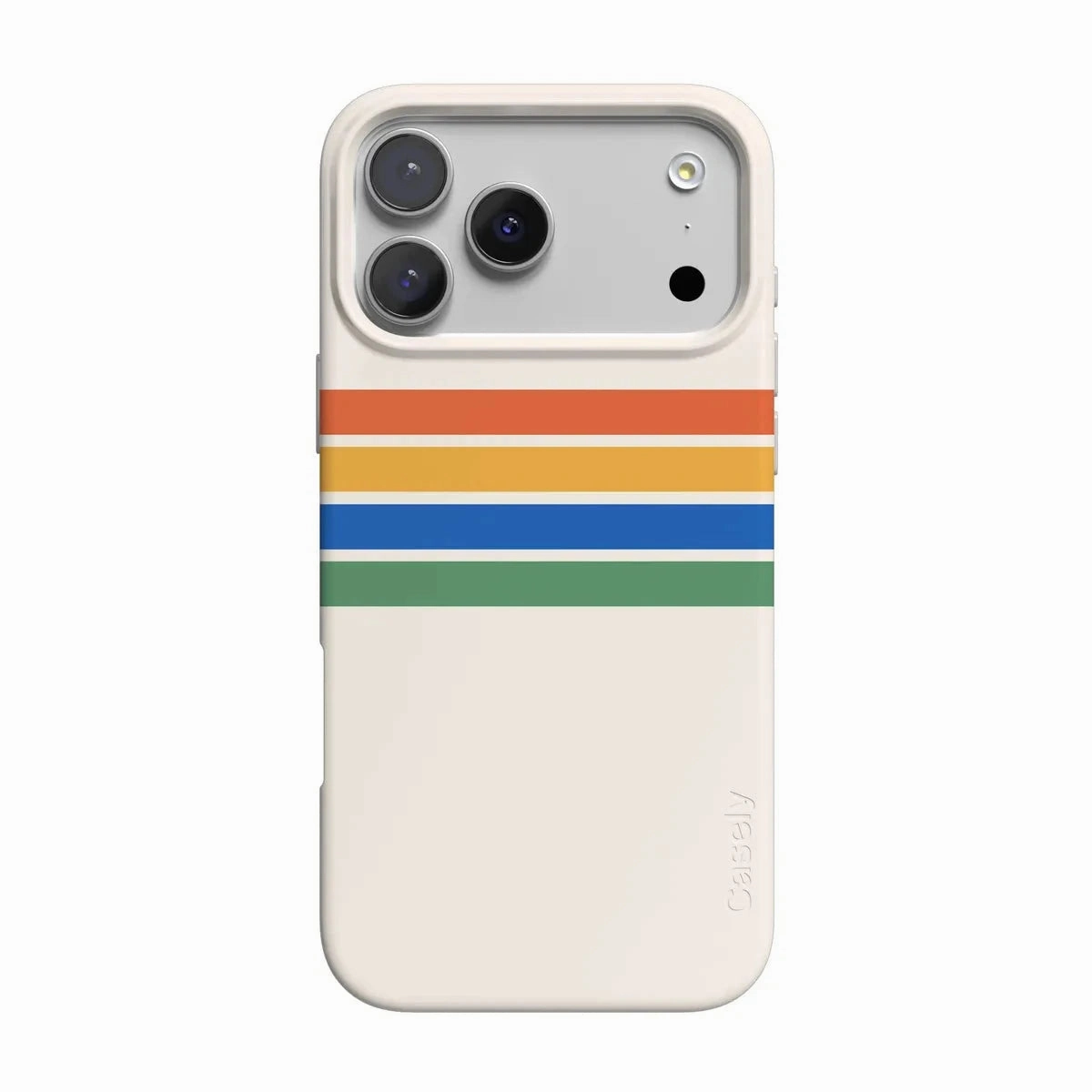 Matte Surface Totally Groovy | Rainbow Stripes Color Block Case