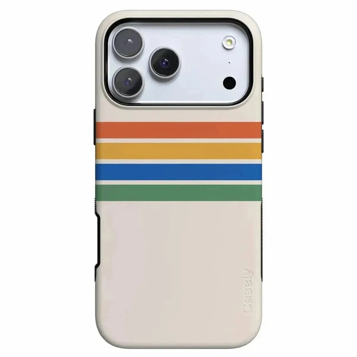 Totally Groovy | Rainbow Stripes Color Block Case Stylish Detail Layer
