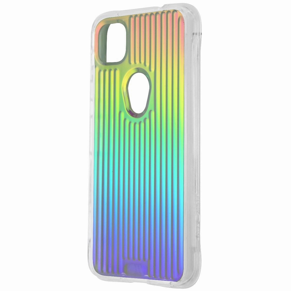 Case-Mate Tough Groove Series Case for Google Pixel 4a - Iridescent everyday elegance