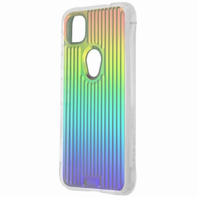 Case-Mate Tough Groove Series Case for Google Pixel 4a - Iridescent everyday elegance