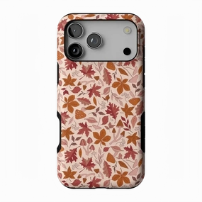 Compact Pattern Can't Help Falling | Autumn Leaves Case