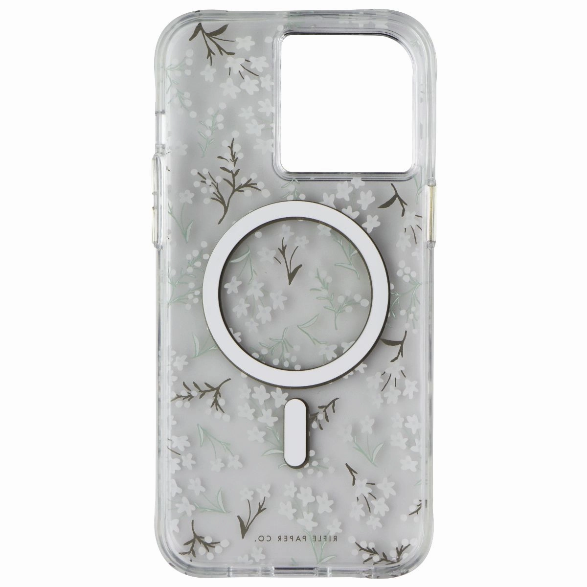 Polished Detail Edge Vivid Coloration Rifle Paper Co. for MagSafe for iPhone 15 Pro Max - Petite Fleurs