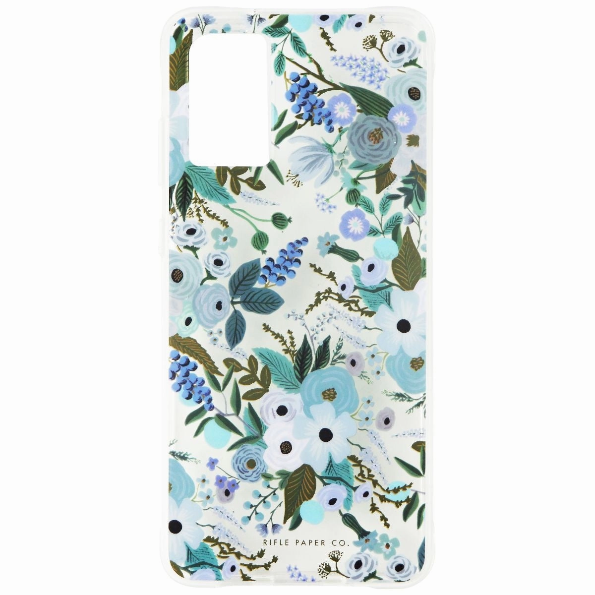 Modern Texture Rifle Paper Co. Hardshell Case for Samsung Galaxy (S20 ) 5G - Flowers / Blue