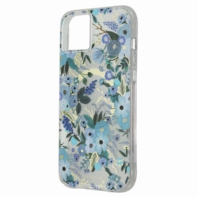 Rifle Paper Co. Series Case for MagSafe for iPhone 14 Plus - Garden Party Blue Soft Shape