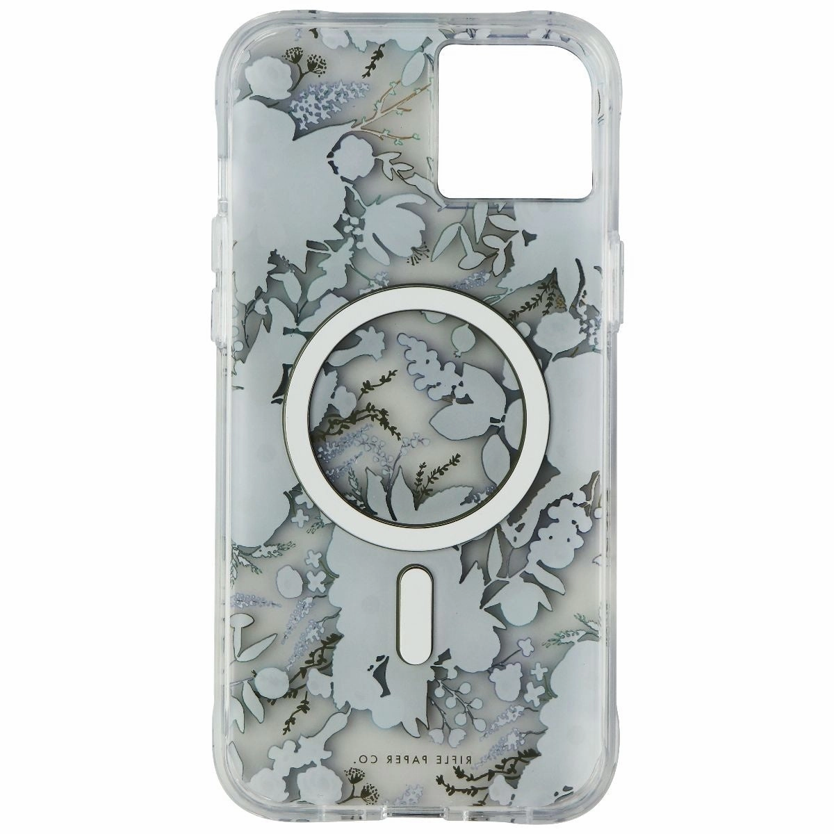 Rifle Paper Co. Series Case for MagSafe for iPhone 14 Plus - Garden Party Blue Comfort grip design