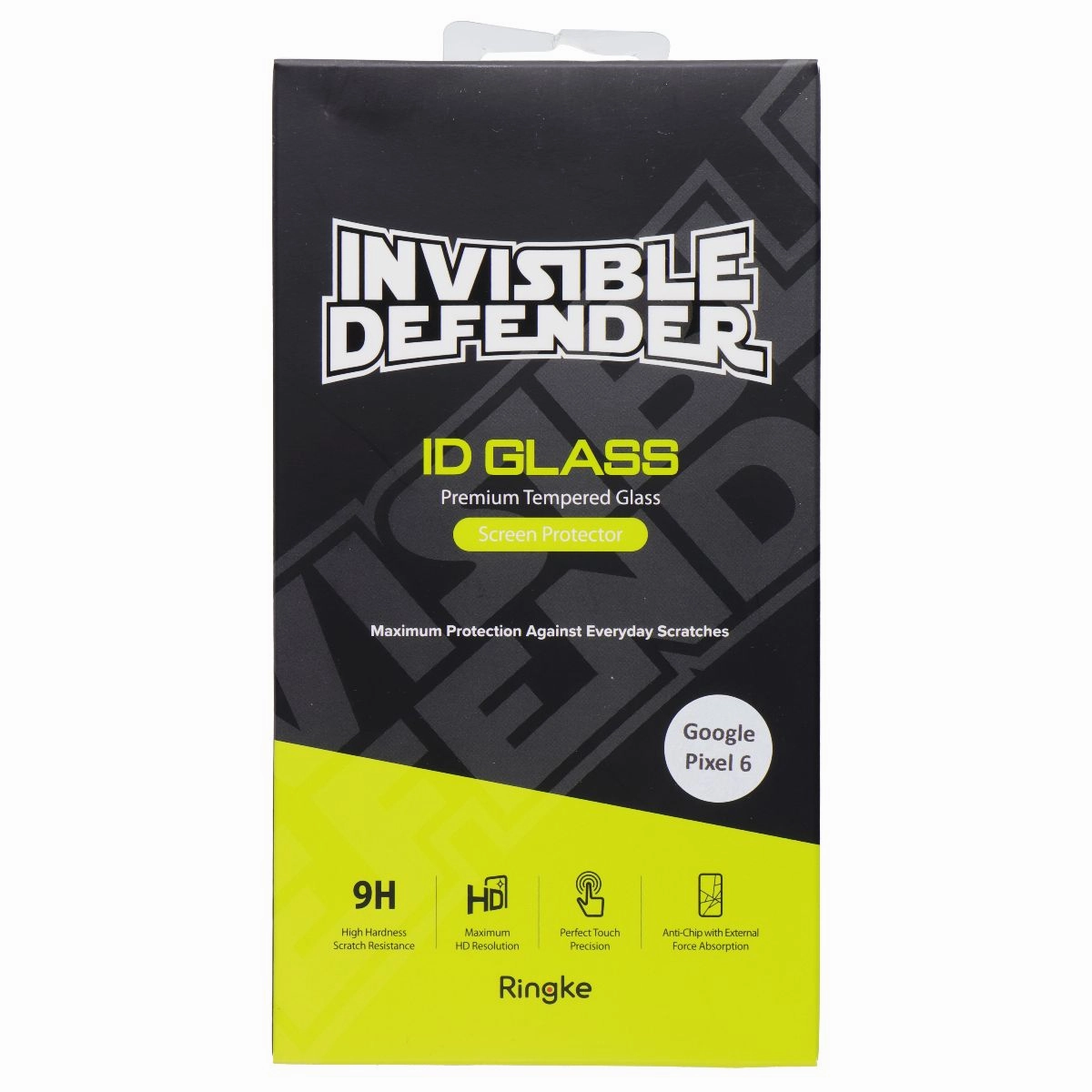 Phone Armor Ringke - Invisible Defender Glass Screen Protector for Google Pixel 6 (2 Pack)