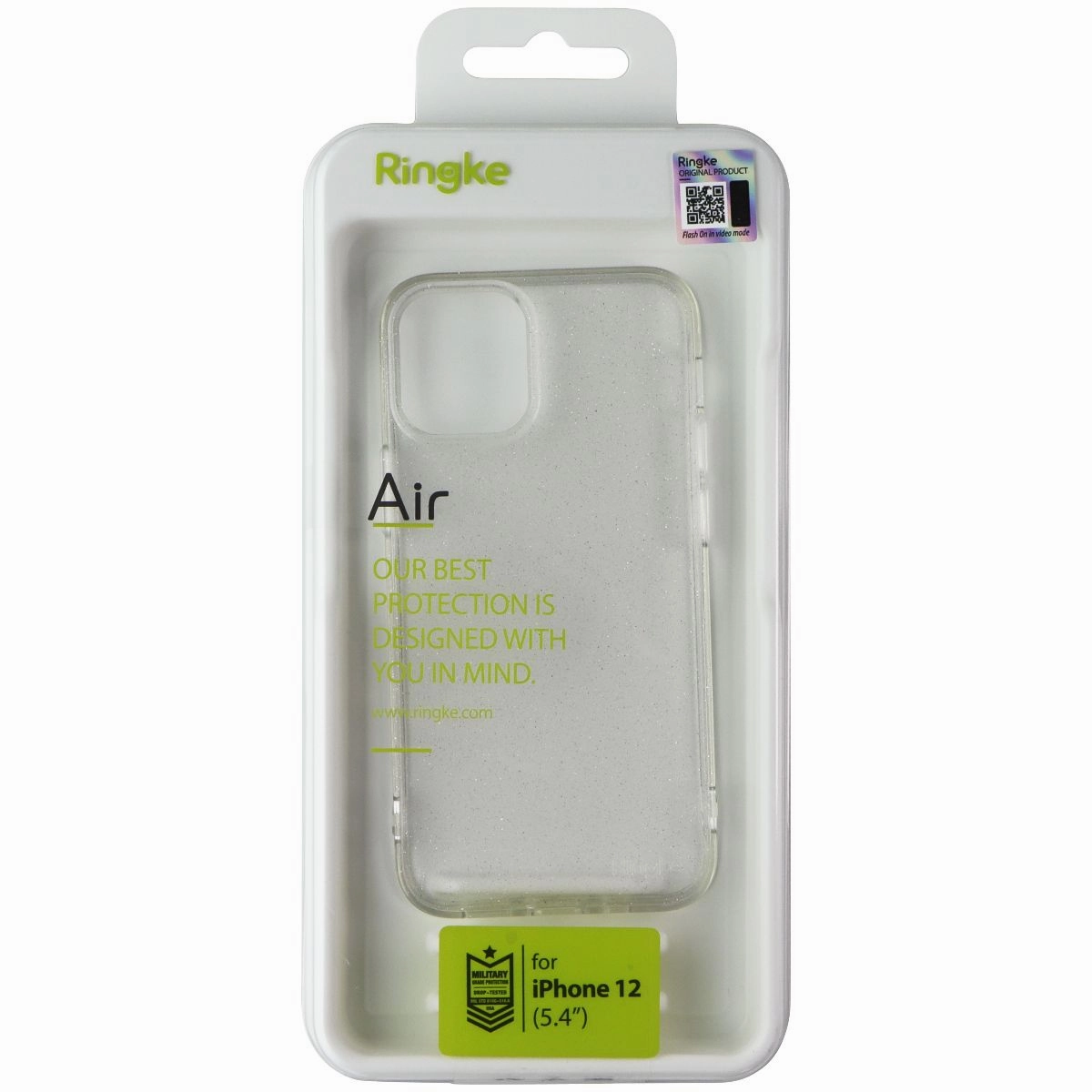 Smooth Layer Texture Ringke Air Series Case for Apple iPhone 12 Mini - Glitter