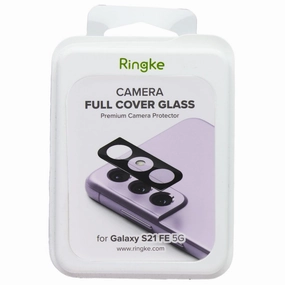 Ringke Camera Protector Full Cover Glass for Samsung Galaxy S21 FE 5G (3 Pack) High definition