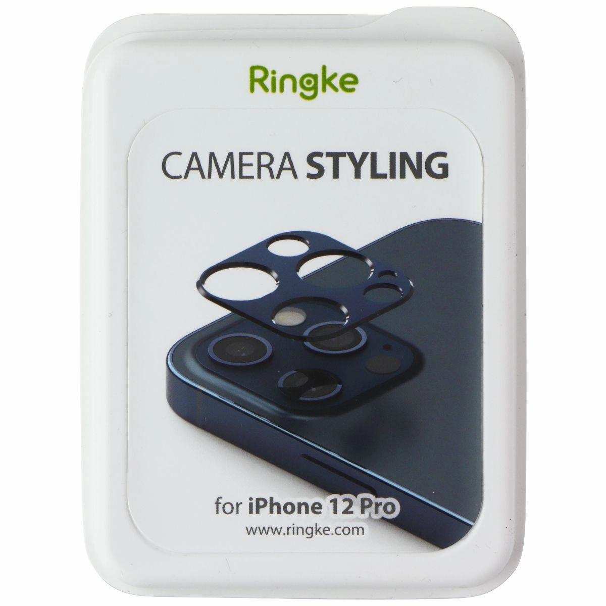 Enhanced Comfort Ringke Camera Styling Protector for Apple iPhone 12 Pro  - Blue