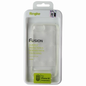 Soft touch layer Ringke Fusion Series Case for Apple iPhone SE (2nd Gen) - Clear