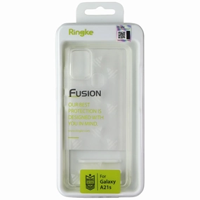 Ringke Fusion Series Case for Samsung Galaxy A21s - Clear Durable Finish Layer Travel Essential