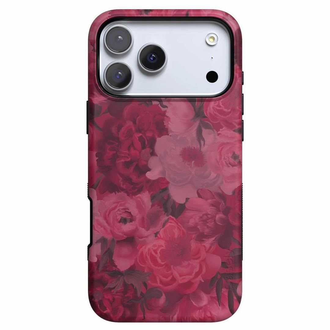 Smooth Pattern Finish Non slip grip Romance Novel | Moody Floral Case
