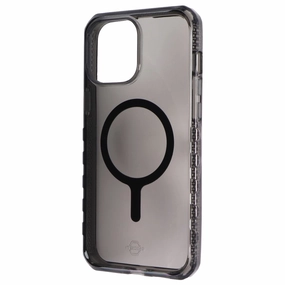 ITSKINS Supreme Clear Case for MagSafe for iPhone 13 Pro Max - Graphite Wear resistant