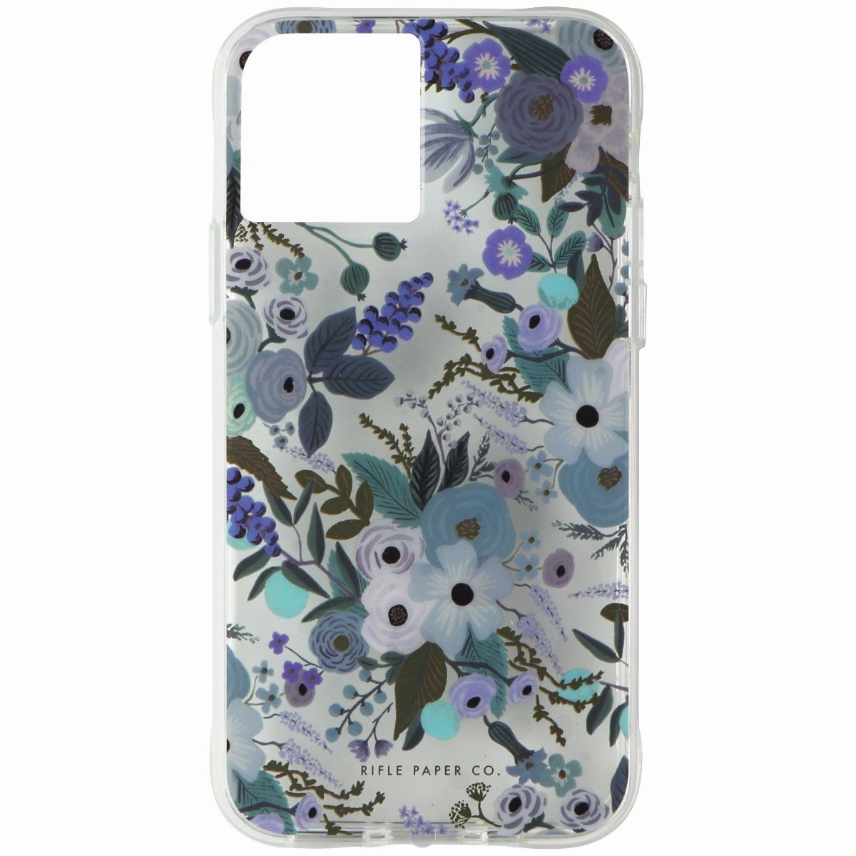 Soft Protection Edge Urban Texture Rifle Paper Co. Case for Apple iPhone 11 Pro - Garden Party Blue