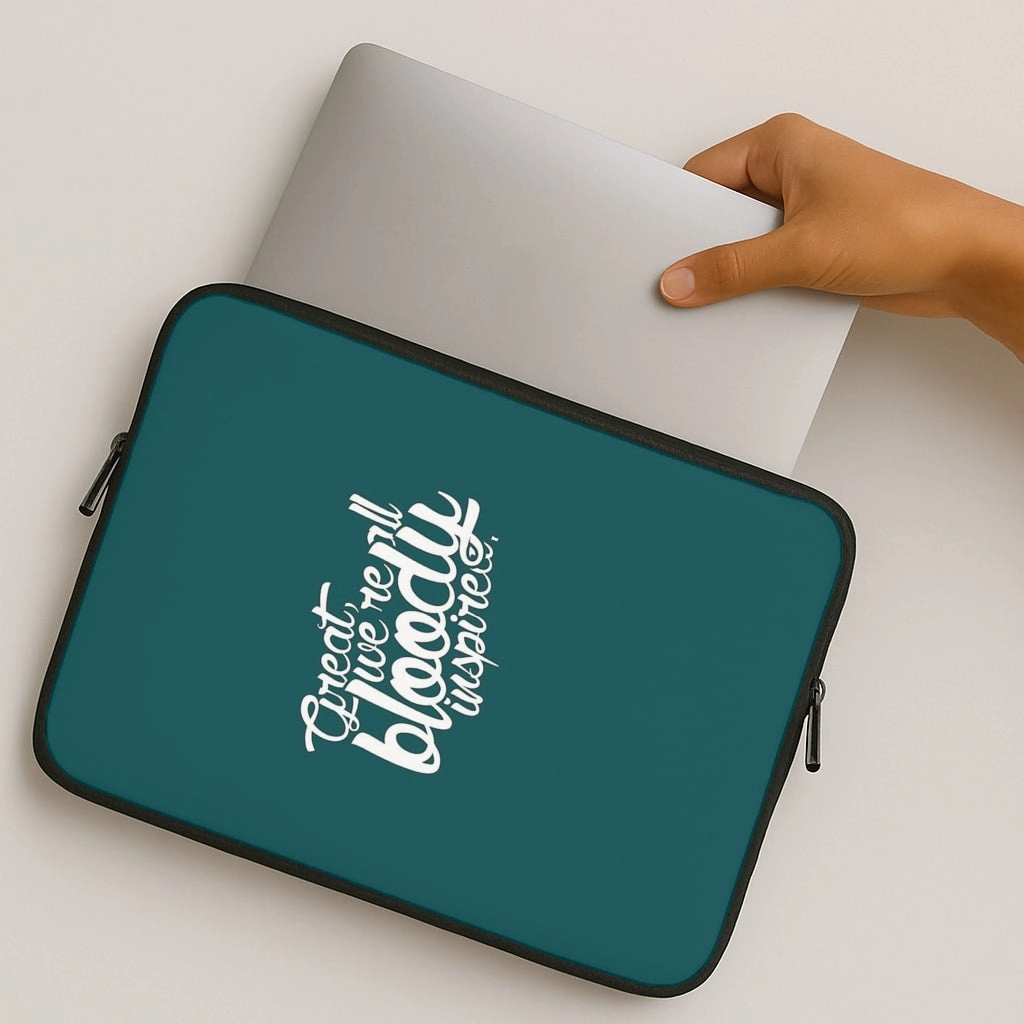 Great, We're All Bloody Inspired - Maze Laptop Sleeve Shock Resistant Compact Shape