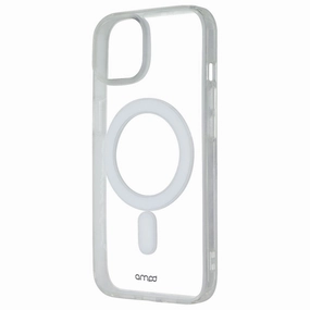 Ampd Impact Drop Series Case for MagSafe for Apple iPhone 14 - Clear Soft Layer Modern Finish