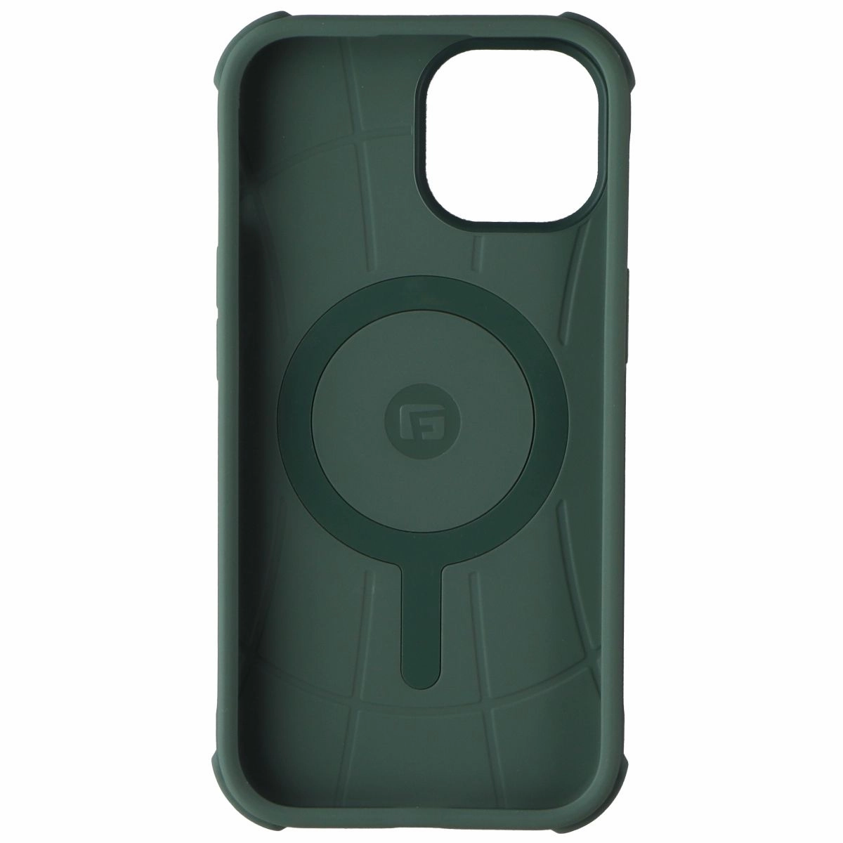 CLCKR G-Form Protection Case for MagSafe for iPhone 15 - Carbon Green Casual Design Shock absorption